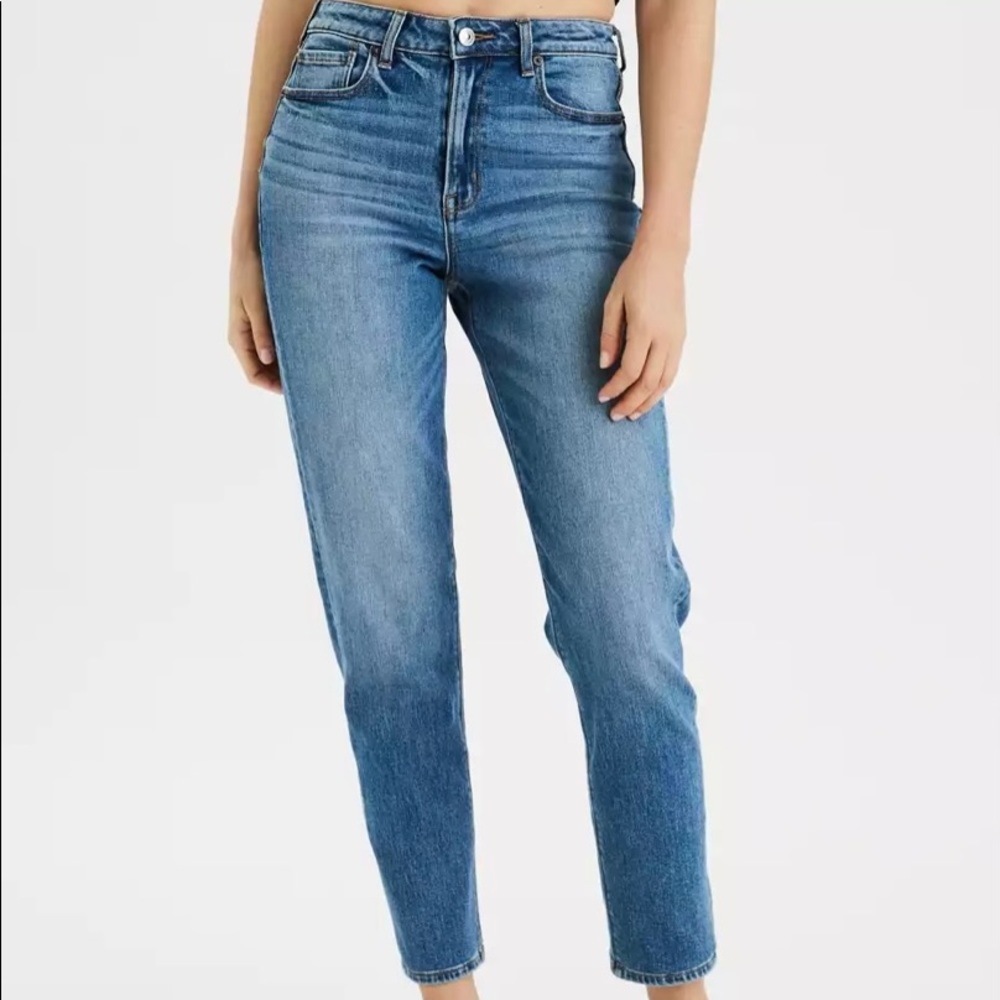 AE Stretch Mom Jean